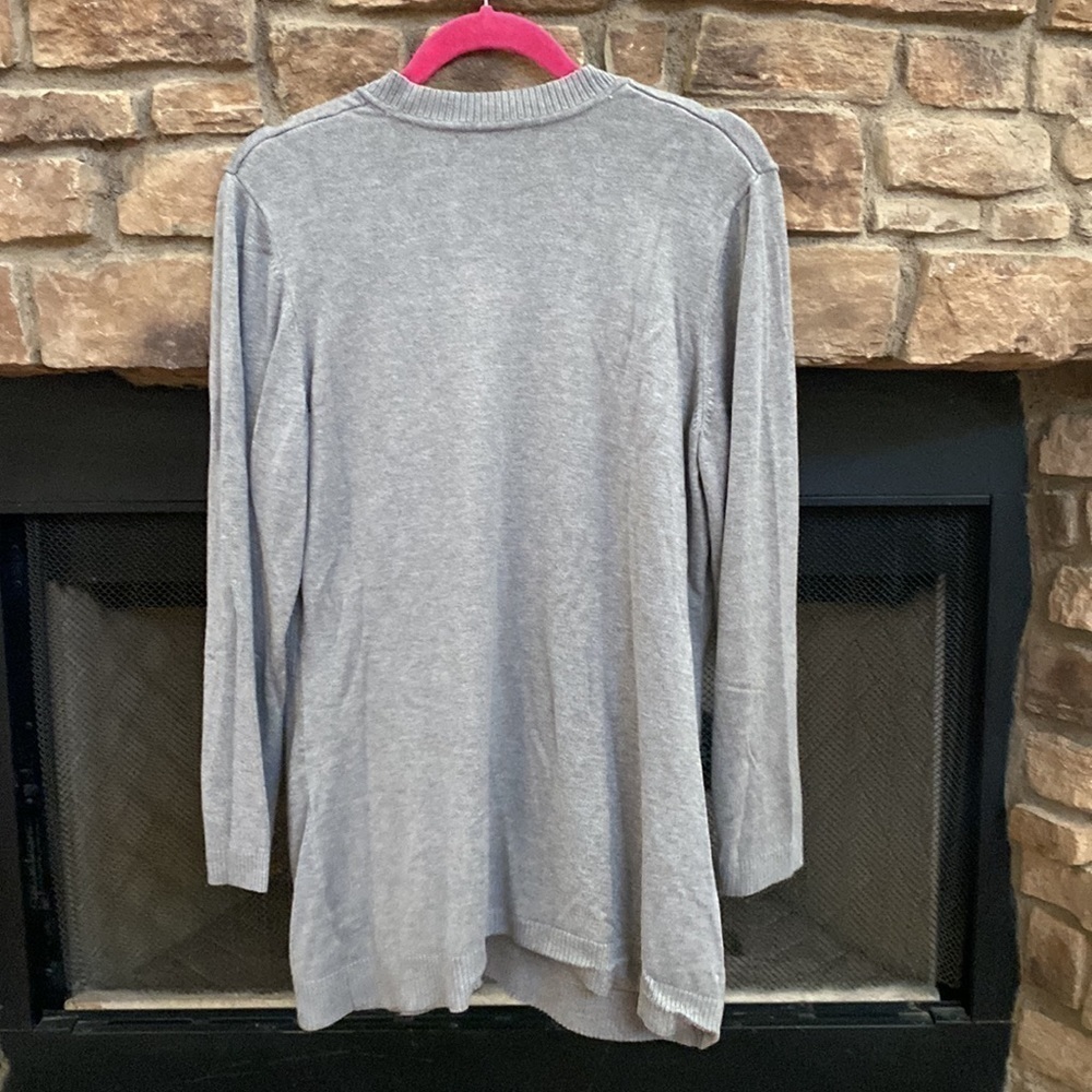 Calvin Klein grey cardigan. Size XL - Picture 2 of 8